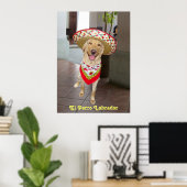 El Perro Poster (Thuiskantoor)