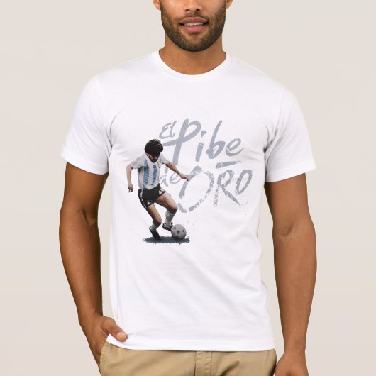 El Pibe de Oro - Maradona T-shirt (Voorkant)