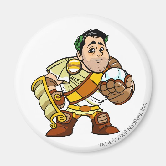 El Picklesaur-staf Altador-speler Magneet (Voorkant)