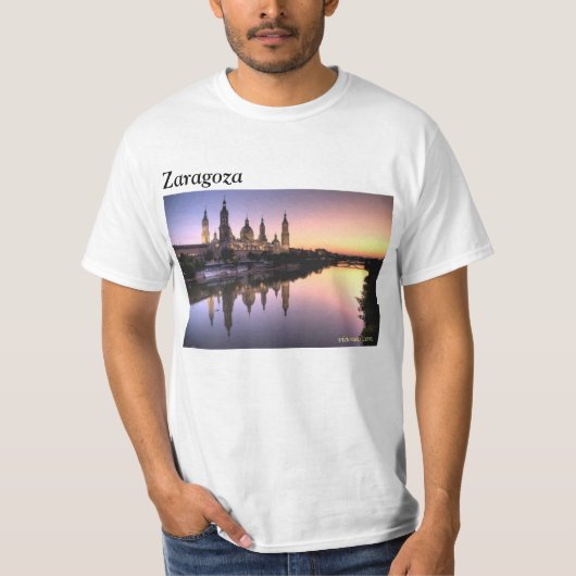El Pilar, Zaragoza T-shirt (Voorkant)