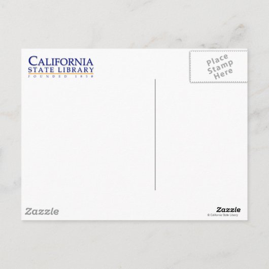 El Pinal Vineyard, San Joaquin County Briefkaart (Achterkant)