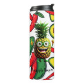 El PinCho Crew Sokken - Pineapple Empire Thermosbeker (Gedraaid links)