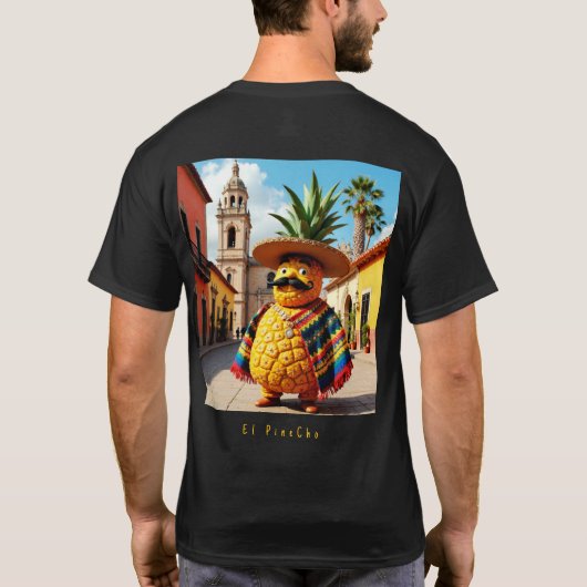 El PineCho - Pineapple Empire T-shirt (Achterkant)