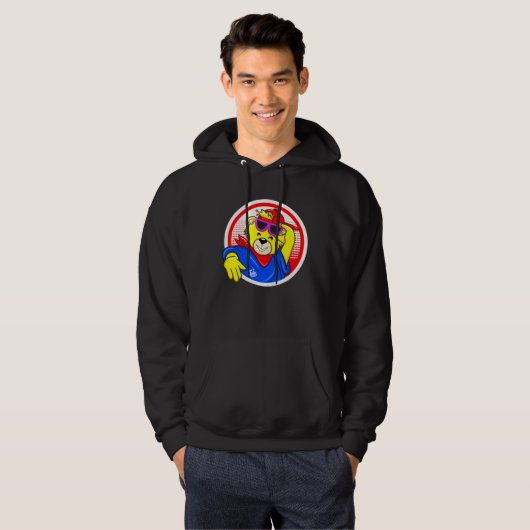 El pinpon de Venezuela Hoodie (Voorkant volledig)