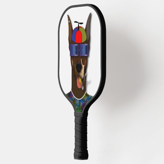 El Pinscher Does Carnaval Pickleball Paddle (Links)