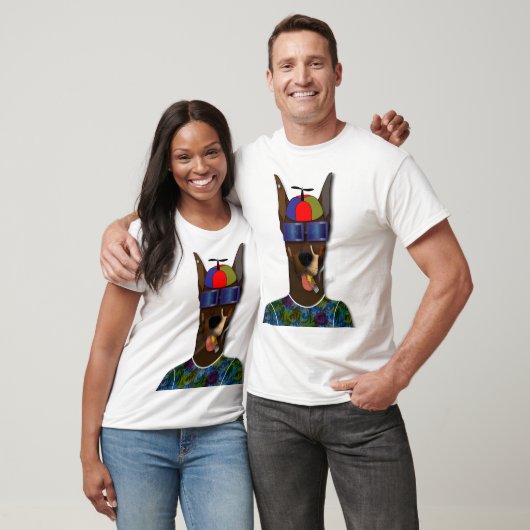 El Pinscher Does Carnaval T-shirt (Unisex)