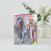 El Piropo Tango Briefkaart (Staand voorkant)