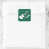El Piyayo Vierkante Sticker (Tas)
