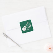 El Piyayo Vierkante Sticker (Envelop)