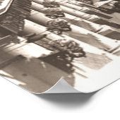 El Prado de La Habana 1920 Foto Antigua Poster (Hoek)