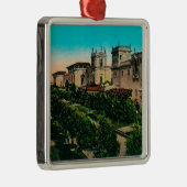 El Prado van West Gate, Balboa Park Metalen Ornament (Rechts)