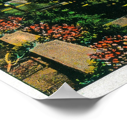 El Prado van West Gate, Balboa Park Poster (Hoek)