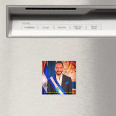 El presidente de El Salvador, Nayib Bukele Magneet (Insitu (Vaatwasser))