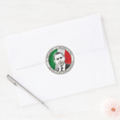 El Presidente Es Incompetente Ronde Sticker (Envelop)