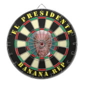  El Presidente Joe Biden Banana Dartbord (Voorkant)