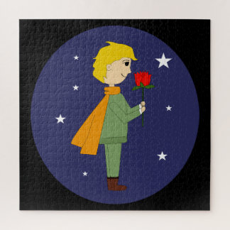 El principito admirando su rosa legpuzzel