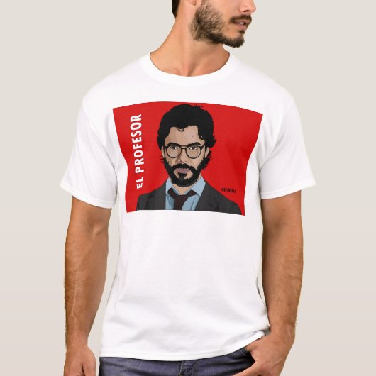 El Profesor La Casa De Papel T-shirt (Voorkant)