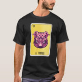 El Puerco Mexican Lottery Mexico Loteria Kaarten T-shirt (Voorkant)