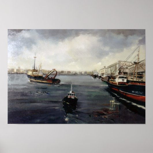 El puerto/O porto/The port Poster (Voorkant)