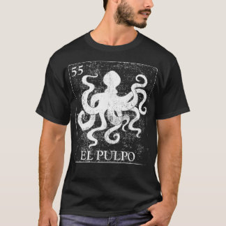 El Pulpo Spaanse octopus graphic T-shirt