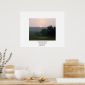 El Quartelejo Sunrise Poster (Keuken)