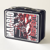 El Quinto Regimiento MADRID Metal Lunch Box (Achterkant)