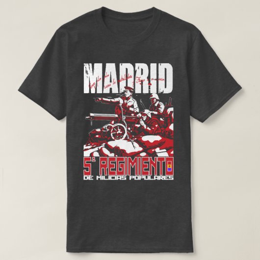 El Quinto Regimiento MADRID T-Shirt (Design voorkant)