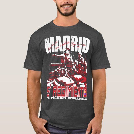 El Quinto Regimiento MADRID T-Shirt (Voorkant)