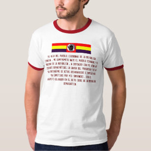 El Quinto Regimiento Spanje burgeroorlog T-shirt