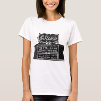 El Rancho Hotel Sign T-shirt