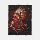 "El Reno Chief" Fleece Blanket (Voorkant)