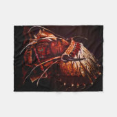 "El Reno Chief" Fleece Blanket Deken (Voorkant (Horizontaal))