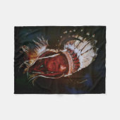 "El Reno Chief" Fleece Blanket Deken (Voorkant (Horizontaal))