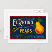 El Retiro Paar-label Briefkaart (Voorkant / Achterkant)