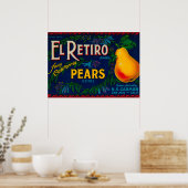 El Retiro Paar-label Poster (Keuken)