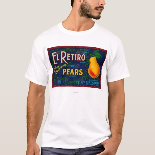 El Retiro Paar-label T-shirt (Voorkant)