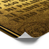 El Rey Poster (Hoek)