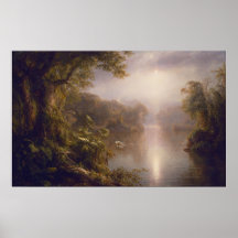 El Rio de Luz - Poster voor schone kunsten van de 