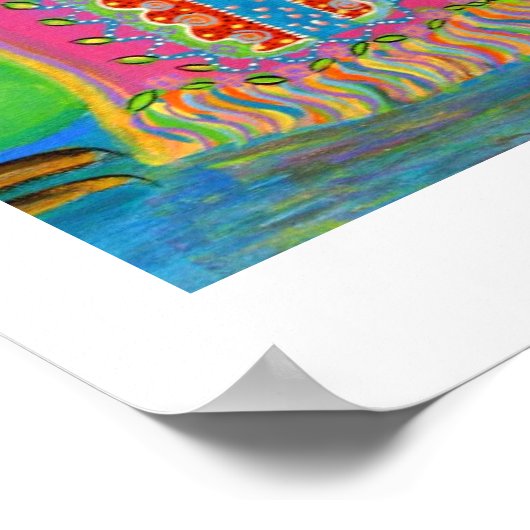 El Rio Me Sustiene Poster (Hoek)