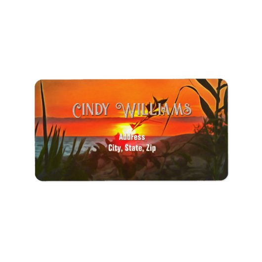 El Rio Pitillal 2009 Adres Etiket (Voorkant)