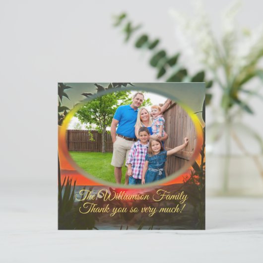 El Rio Pitillal 2009 Bedankkaart (Staand voorkant)