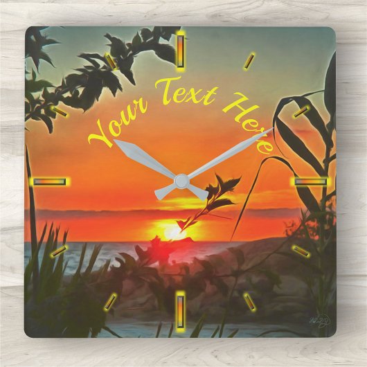 El Rio Pitillal 2009 Square Wall klok