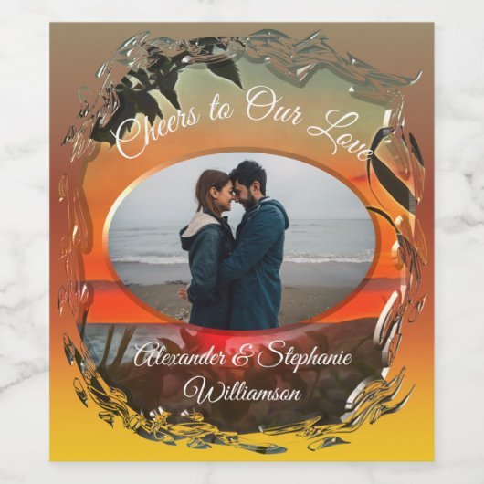 El Rio Pitillal Cheers to Our Love 2009 Wijn Etiket (Enkel label)