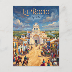 El Rocío dorp Spanje Briefkaart