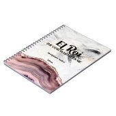 El Roi de God die mij Monogram Manuscript ziet Notitieboek (Linkerzijde)