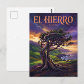 El Sabinar Spanje Briefkaart (Voorkant / Achterkant)