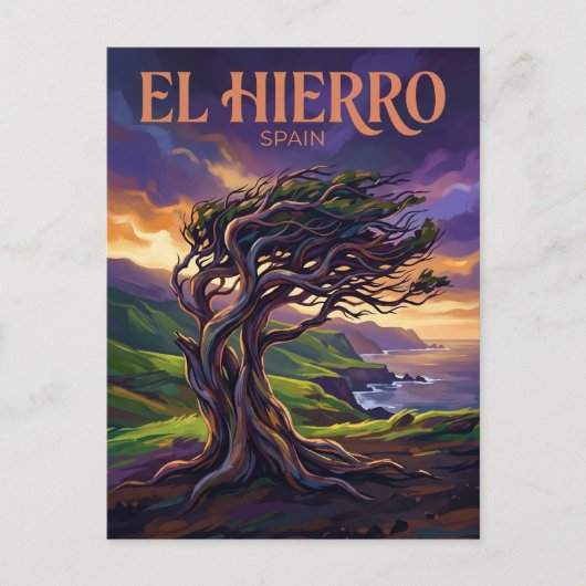 El Sabinar Spanje Briefkaart (Voorkant)