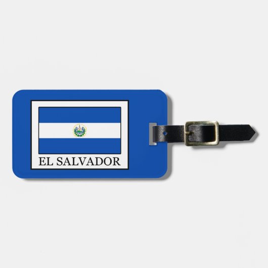 El Salvador Bagagelabel (Voorkant horizontaal)