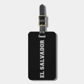 El Salvador Bagagelabel (Voorkant verticaal)