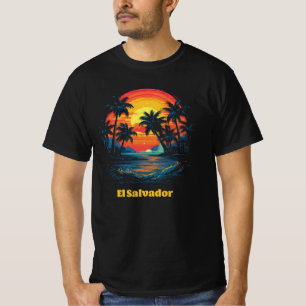 El Salvador Beach Vibes T-shirt